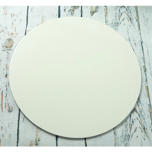 Podkład pod tort 18cm okrągły biały podkładka pod ciasto tort sztywny gładki